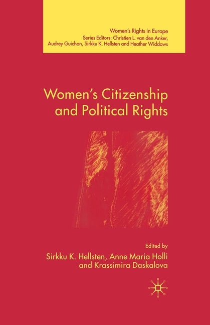Women's Citizenship and Political Rights by Hellsten, S.