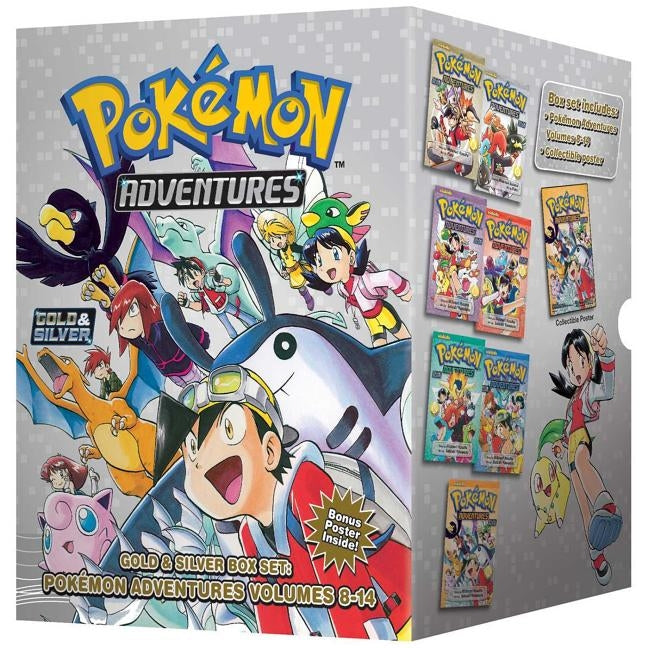 Pokémon Adventures Gold & Silver Box Set (Set Includes Vol. 8-14) by Yamamoto, Satoshi