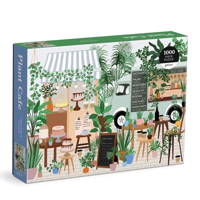 Plant Cafe 1000 Piece Puzzle by Galison Mudpuppy