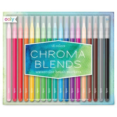 Chroma Blends Watercolor Brush by Ooly