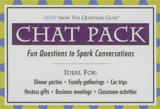 Chat Pack: Fun Questions to Spark Conversations by Questmarc Publishing