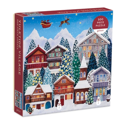 Yuletide Village 500 Piece Puzzle by Winteringham, Claire