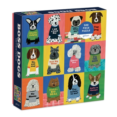 Boss Dogs 500 Piece Family Puzzle by Kasuba, Terry Fry