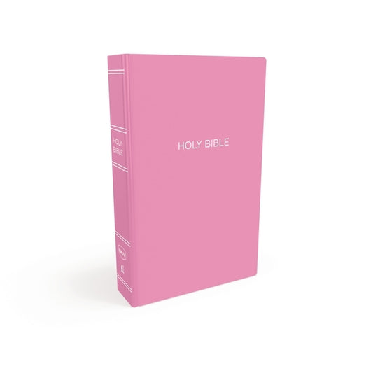 NKJV, Gift and Award Bible, Leather-Look, Pink, Red Letter Edition by Thomas Nelson