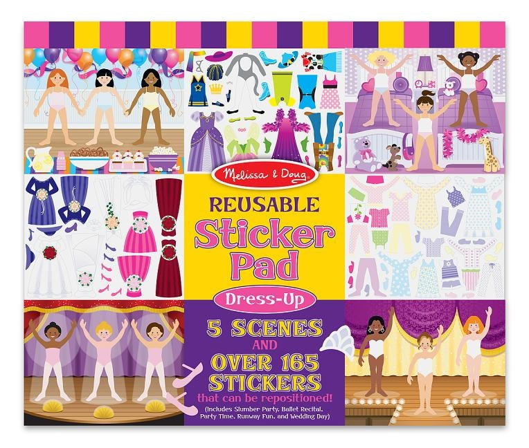 Reusable Sticker Pad Dress-Up by Melissa & Doug