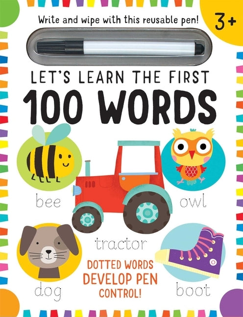 Let's Learn: First 100 Words (Write and Wipe) by Insight Editions