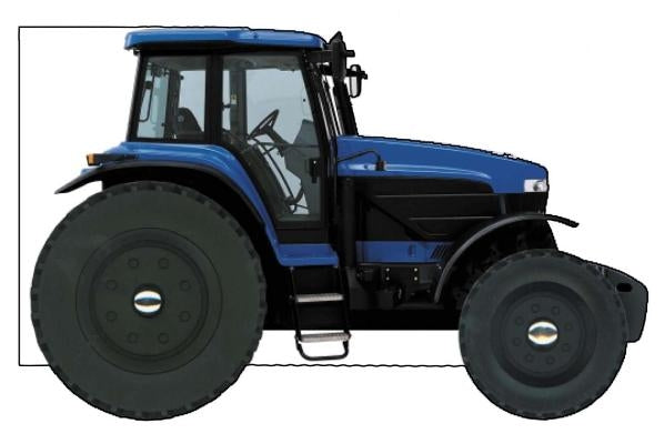 Farm Tractor by DK