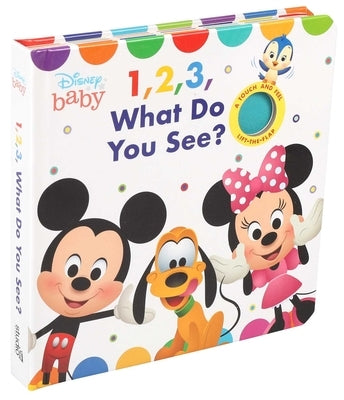 Disney Baby: 1, 2, 3 What Do You See? by Fischer, Maggie