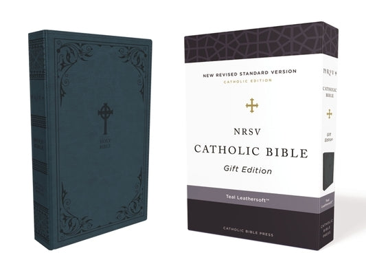 Nrsv, Catholic Bible, Gift Edition, Leathersoft, Teal, Comfort Print: Holy Bible by Catholic Bible Press