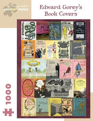 Edward Gorey's Book Covers 1000-Piece Jigsaw Puzzle by Edward Gorey