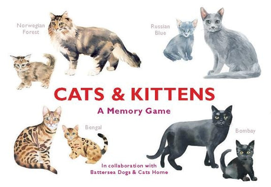 Cats & Kittens: A Memory Game by George, Marcel