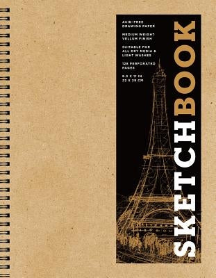 Sketchbook (Basic Large Spiral Kraft), 15 by Sterling Publishing Company