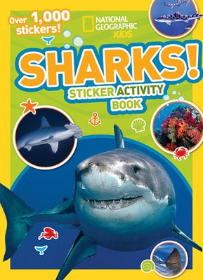 Sharks Sticker Activity Book [With Sticker(s)] by Kids, National