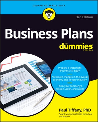 Business Plans for Dummies by Tiffany, Paul