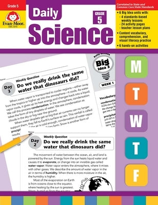 Daily Science, Grade 5 Teacher Edition by Evan-Moor Corporation