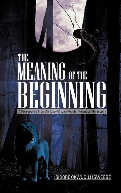 The Meaning of the Beginning: A Perspective from an Igbo-African Popular Religious Philosophy by Igwegbe, Isidore Okwudili