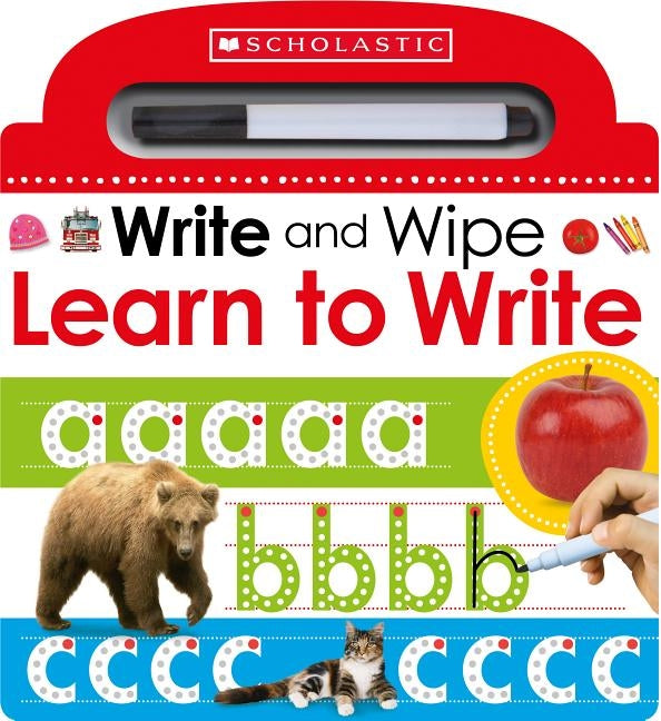 Learn to Write: Scholastic Early Learners (Write and Wipe) by Scholastic
