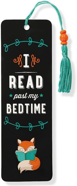 Beaded Bkmk I Read Past My Bedtime by Peter Pauper Press, Inc