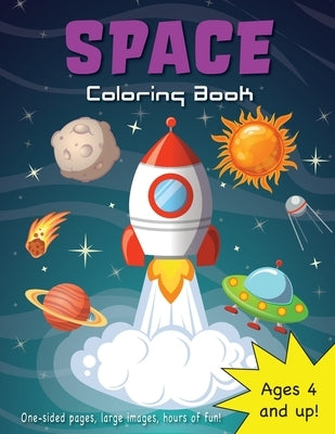 Space Coloring Book for Kids Ages 4-8! by Books, Engage