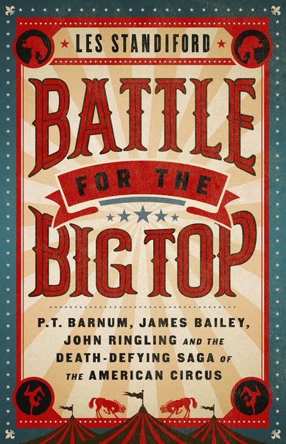 Battle for the Big Top: P.T. Barnum, James Bailey, John Ringling, and the Death-Defying Saga of the American Circus by Standiford, Les