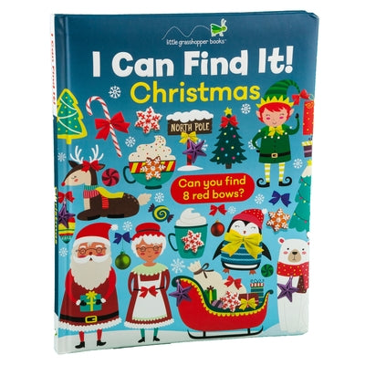 I Can Find It! Christmas (Large Padded Board Book) by Little Grasshopper Books