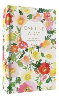 Floral One Line a Day: A Five-Year Memory Book (Blank Journal for Daily Reflections, 5 Year Diary Book) by Cheng, Yao