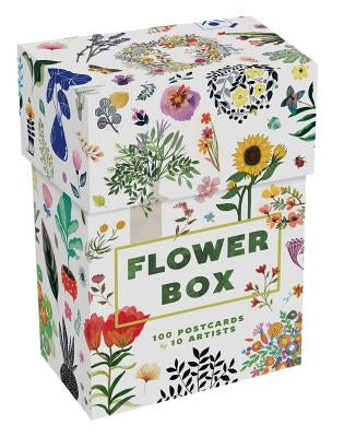 Flower Box: 100 Postcards by 10 Artists (100 Botanical Artworks by 10 Artists in a Keepsake Box) by Princeton Architectural Press