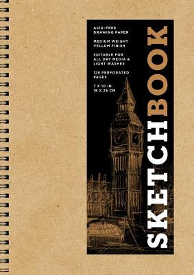 Sketchbook (Basic Medium Spiral Kraft), 16 by Sterling Publishing Company