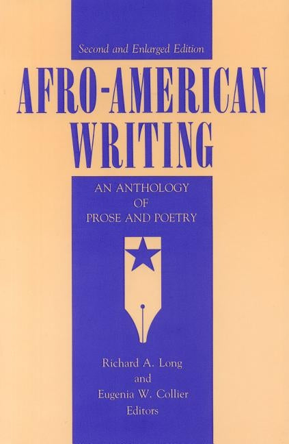 Afro-American Writing - Ppr. by Long, Richard A.
