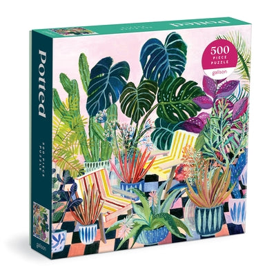 Potted 500 Piece Puzzle by Galison Mudpuppy