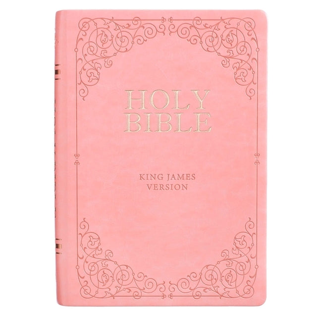 KJV Bible Giant Print Full Size Pink by 