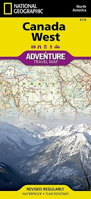Canada West by National Geographic Maps