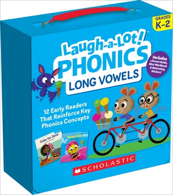 Laugh-A-Lot Phonics: Long Vowels (Parent Pack): 12 Engaging Books That Teach Key Decoding Skills to Help New Readers Soar by Charlesworth, Liza