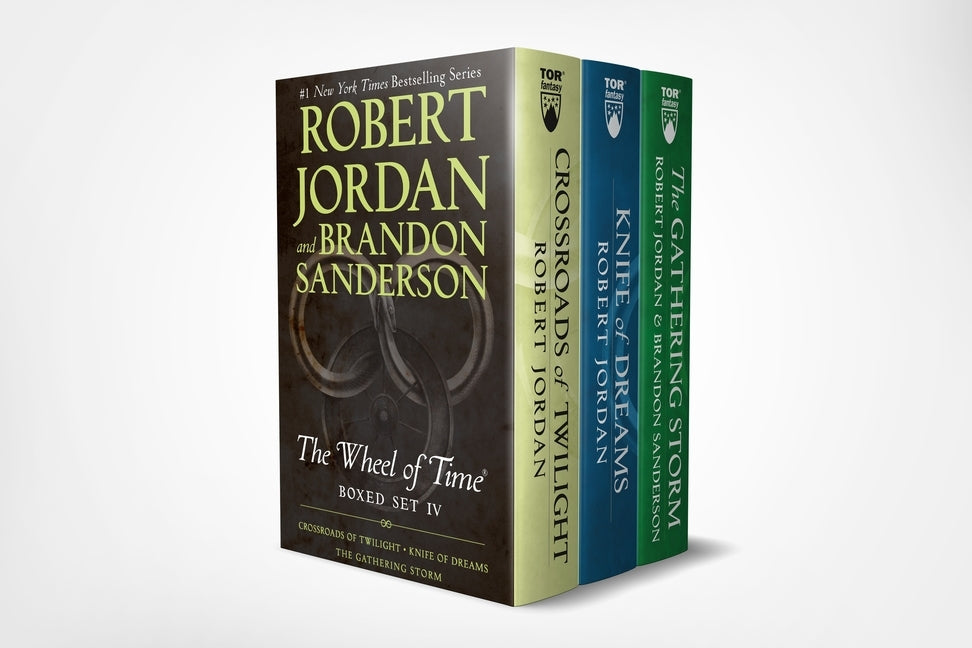 Wheel of Time Premium Boxed Set IV: Books 10-12 (Crossroads of Twilight, Knife of Dreams, the Gathering Storm) by Jordan, Robert