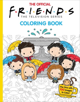 The Official Friends Coloring Book (Media Tie-In): The One with 100 Images to Color! by Ostow, Micol